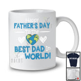 Happy Father's Day To The Best Dad, Amazing Father's Day World, Matching Dad Family T-Shirt