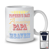 Happy Father's Day To the Most Amazing Papa, Adorable Wings In Heaven, Memories Family T-Shirt
