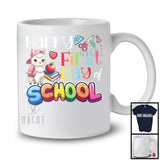 Happy First Day Of School, Adorable Back To School Llama, Matching Team Students Teachers T-Shirt
