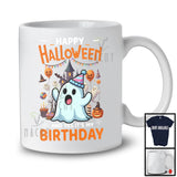 Happy Halloween And Yes It's My Birthday, Lovely Halloween Witch Boo Ghost, Family Group T-Shirt