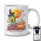 Happy Halloween, Joyful Halloween Witch Avocado Fruit Dabbing Vegan, Pumpkin Candy Lover T-Shirt
