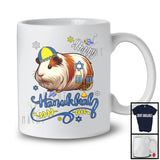 Happy Hanukkah; Wonderful Chanukah Guinea Pig With Menorah Animal Lover; Family Group T-Shirt