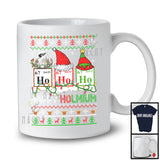 Happy Holmium; Humorous Christmas Sweater 3Ho Santa; Science Chemistry Teacher Students T-Shirt