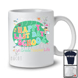 Happy Last Day Of School 1st Grade Teacher, Lovely School Things Pencil, Students Teacher T-Shirt