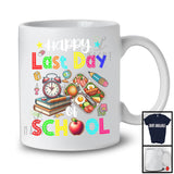 Happy Last Day Of School, Colorful Summer Vacation Lunch Lady Tools, Matching Group T-Shirt