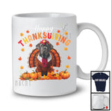 Happy Thanksgiving; Lovely Turkey Cosplay Cane Corso Owner Lover; Autumn Fall Leaves T-Shirt