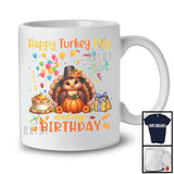 Happy Turkey Day And My Birthday; Adorable Thanksgiving Turkey Pumpkin Lover; Family Group T-Shirt