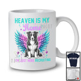 Heaven Is My Home; Adorable Memory Family Border Collie Owner; Matching Memorial Group T-Shirt