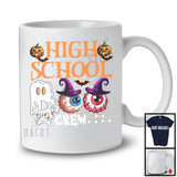 High School Boo Crew, Scary Halloween Boo Ghost Witch Zombie Eyes, Proud Careers Group T-Shirt