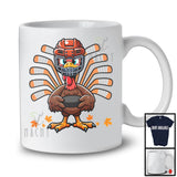 Hockey Gobble Player Turkey; Amazing Thanksgiving Turkey Playing Hockey; Sport Team T-Shirt