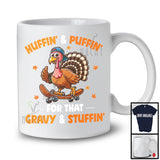 Huffin' Puffin' For That; Humorous Thanksgiving Turkey On Skateboard; Autumn Family Group T-Shirt