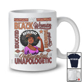 I Am Black Woman Educated; Amusing Black History Month Black Girls Women; Afro African T-Shirt