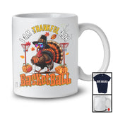 I Am Thankful For Basketball; Humorous Thanksgiving Turkey Sunglasses; Sport Player Team T-Shirt