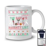 I Can Fix The Santa's Naughty List; Lovely Christmas Sweater Mechanic Tools; Snow Family T-Shirt