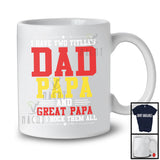 I Have Two Titles Dad Papa And Great Papa I Rock Them Both, Amazing Father's Day Family T-Shirt