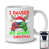 I Paused My Game For Christmas, Joyful Christmas Costume Game Controller, Gaming Gamer Group T-Shirt