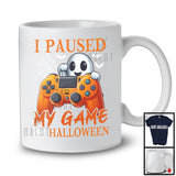 I Paused My Game For Halloween, Joyful Halloween Costume Game Controller, Gaming Gamer Group T-Shirt