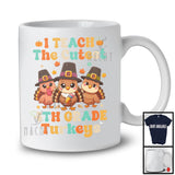 I Teach The Cutest 4th Grade Turkeys, Amazing Thanksgiving Three Cute Turkeys, Teacher Group T-Shirt