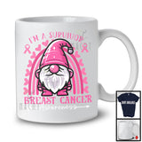 I'm A Survivor Breast Cancer Awareness, Awesome Halloween Gnome Pink Ribbon, Rainbow Family T-Shirt