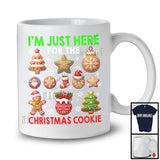 I'm Just Here For The Christmas Cookie; Humorous Christmas Gingerbread; X-mas Group T-Shirt