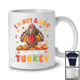 I'm Not A Dog I'm A Turkey; Humorous Thanksgiving Turkey Dachshund Dog Owner Lover; Family T-Shirt