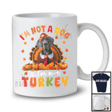 I'm Not A Dog I'm A Turkey; Humorous Thanksgiving Turkey Great Dane Dog Owner Lover; Family T-Shirt