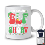 I'm Not An Elf I'm Just Short; Wonderful Christmas Lights Snowing Elf; Pajama Family Group T-Shirt