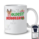 I'm Oldest Reindeer; Amazing Christmas Reindeer Lover Cousin; Matching X-mas Family Group T-Shirt