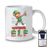 I'm The Bartender ELF; Wonderful Christmas Dabbing ELF Snowing Around; Family Group T-Shirt