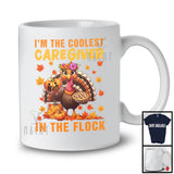 I'm The Coolest Caregiver In The Flock; Wonderful Thanksgiving Turkey; Pumpkin Pie T-Shirt