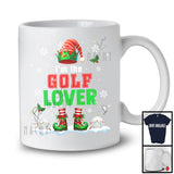 I'm The Golf Lover; Awesome Christmas Elf Costume Snowing; Sport Playing Player Team T-Shirt