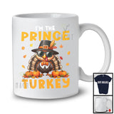 I'm The Prince Turkey; Amazing Thanksgiving Turkey Pilgrim; Boy Men Pumpkin Family Group T-Shirt