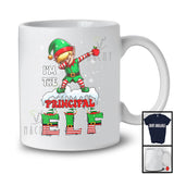 I'm The Principal ELF; Wonderful Christmas Dabbing ELF Snowing Around; Family Group T-Shirt