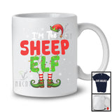 I'm The Sheep Elf; Lovely Christmas Snowing ELF Costume; Animal X-mas Family Group T-Shirt