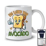 I'm With The Avocado, Lovely Halloween Costume Couple, Toast Avocado Fruit Healthy Lover T-Shirt