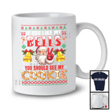 If You Like My Bells See My Cookie; Awesome Christmas Bells Santa Adult; Sweater Family Group T-Shirt