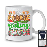 It's Cookie Baking Season; Merry Christmas Lights Snow Gingerbread; Baker Baking Lover T-Shirt