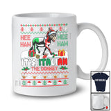 It's Italian The Donkey; Wonderful Christmas Sweater Donkey Farmer; Farm Family Group T-Shirt