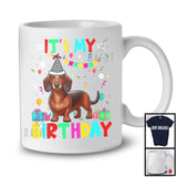 It's My Birthday; Adorable Birthday Party Celebration Dachshund Owner Lover; Family Group T-Shirt