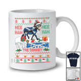 It's Scottish The Donkey; Wonderful Christmas Donkey Farmer; Farm X-mas Family Group T-Shirt