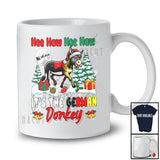 It's The German Donkey; Amazing Christmas Lights Santa German Family; Donkey Farmer T-Shirt