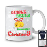 Jingle My Bells And I'll Guarantee A White Christmas; Awesome X-mas Bells; Snowing Lover T-Shirt