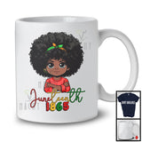 Juneteenth 1865, Adorable Black History Month Afro Girls, African American Proud Family Group T-Shirt