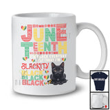 Juneteenth Black Everyday But Today I'm Blackity, Proud Black History Afro Cat, African Pride T-Shirt