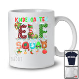 Kindergarten Elf Squad; Wonderful Christmas Simple Elf Costume; Pajamas Teacher Group T-Shirt