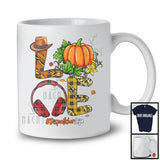 LOVE Dispatcher; Fantastic Thanksgiving Leopard Plaid Pumpkin; Proud Jobs Careers Group T-Shirt