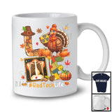 LOVE Rad Tech Life; Happy Thanksgiving Turkey Matching Plaid Radiology; Proud Jobs Careers T-Shirt