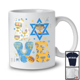 LOVE; Amazing Hanukkah Menorah Matching Lover; Matching Family Team Group T-Shirt