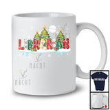 Librarian; Proud Christmas Tree Snowing; Matching X-mas Librarian Pajama Group T-Shirt