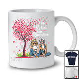 Like Mother Daughter, Amazing Mother's Day Heart Tree Daughter Mom, Matching Family Group T-Shirt